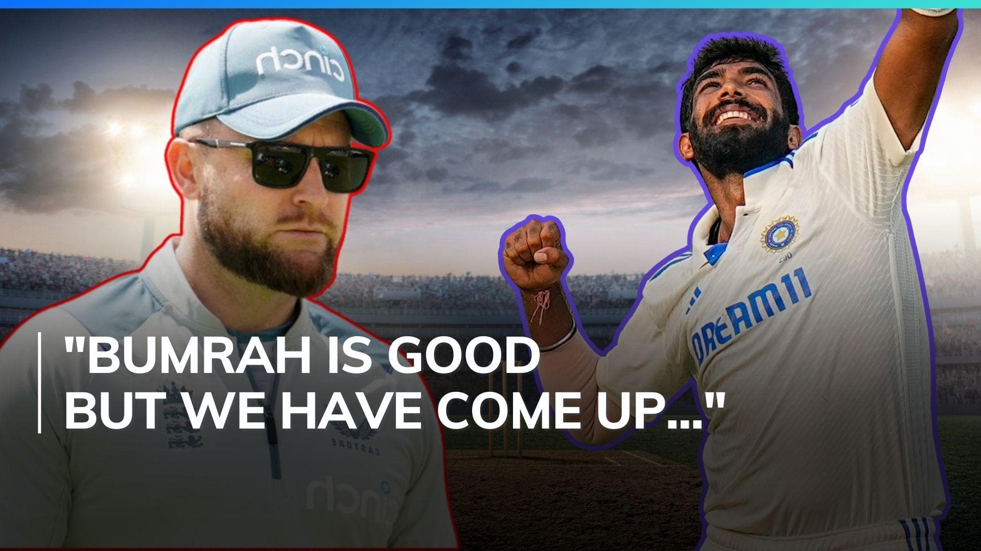 Brendon McCullum reveals England's strategy to counter Jasprit Bumrah | India vs England