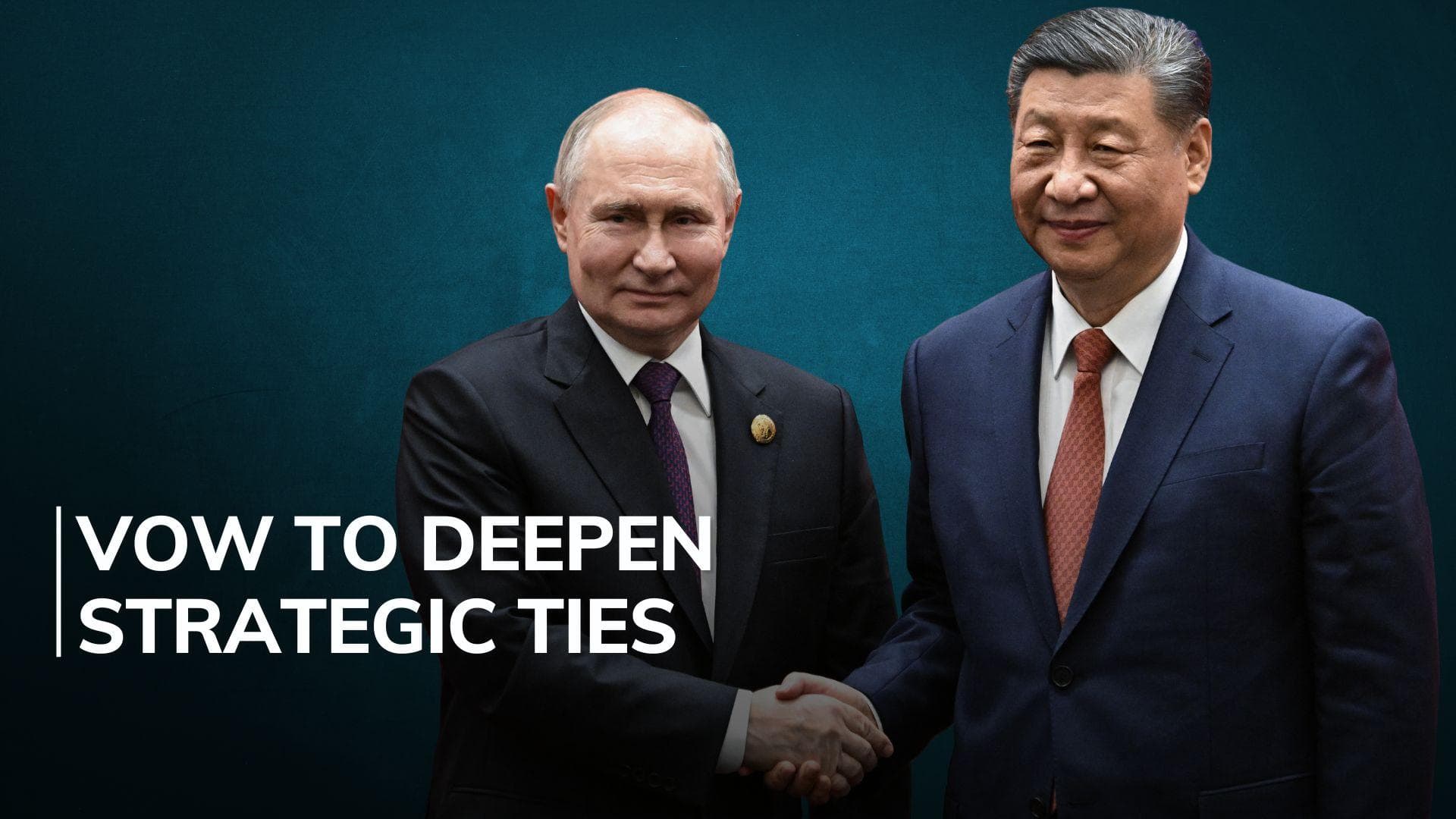 Xi, Putin hail ties as 'stabilising' force in chaotic world