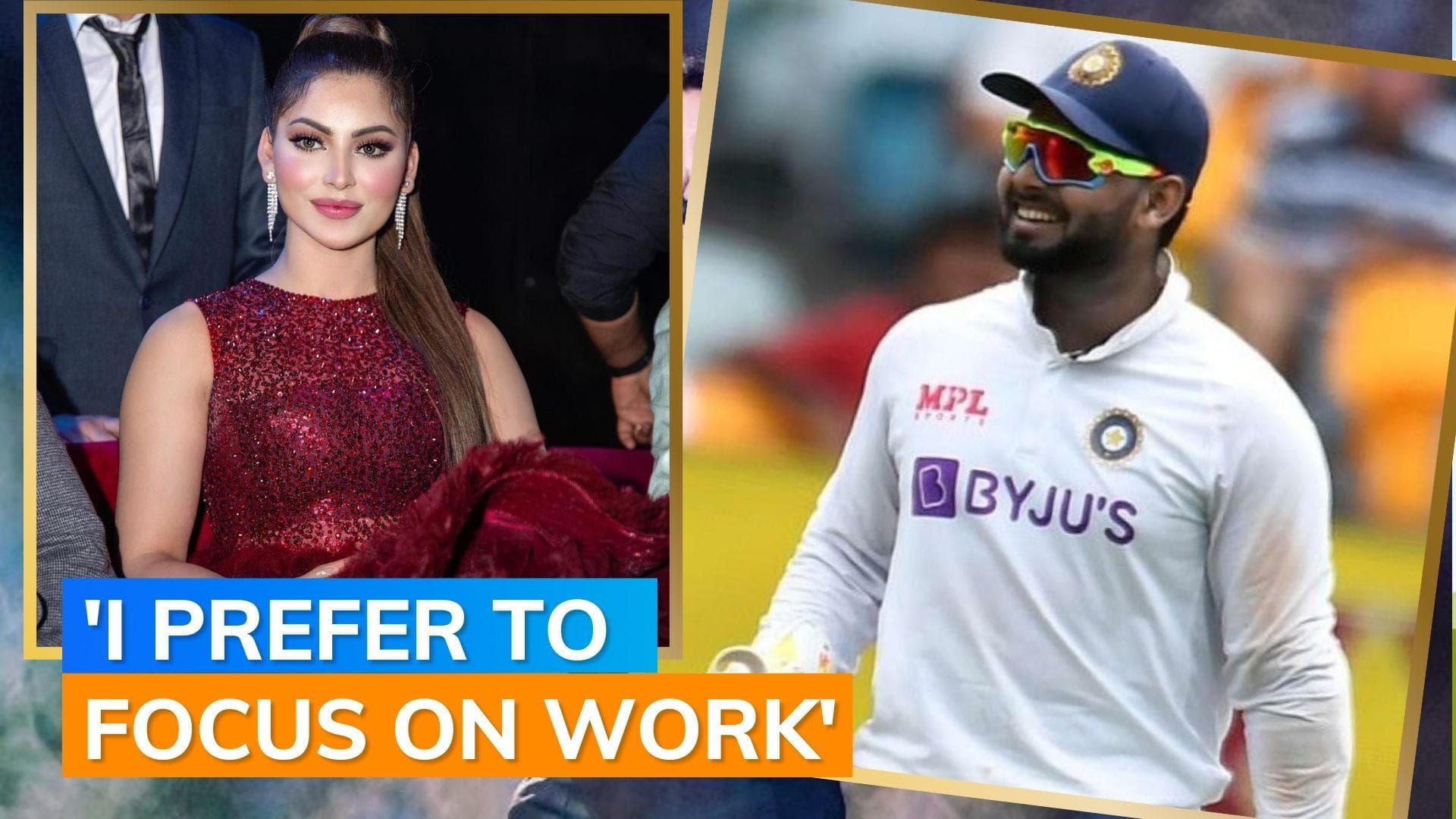 Urvashi Rautela breaks silence on link-up controversy with cricketer Rishabh Pant
