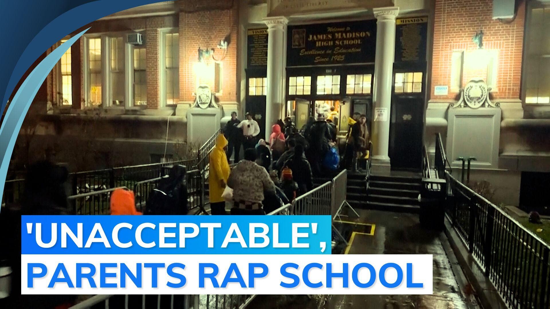 New York school faces heat for suspending classes to house around 2,000 migrants