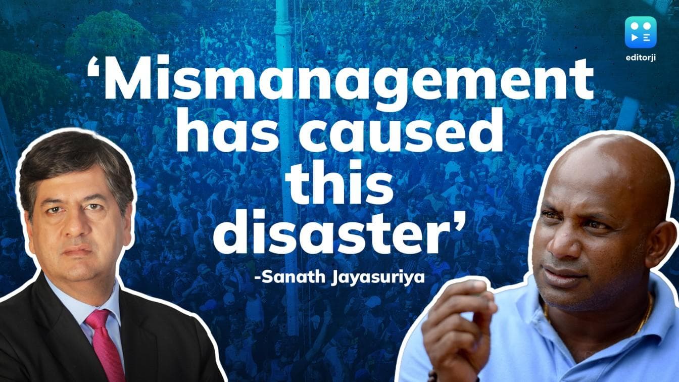 Sanath Jayasuriya says mismanagement has caused the disaster in Sri Lanka