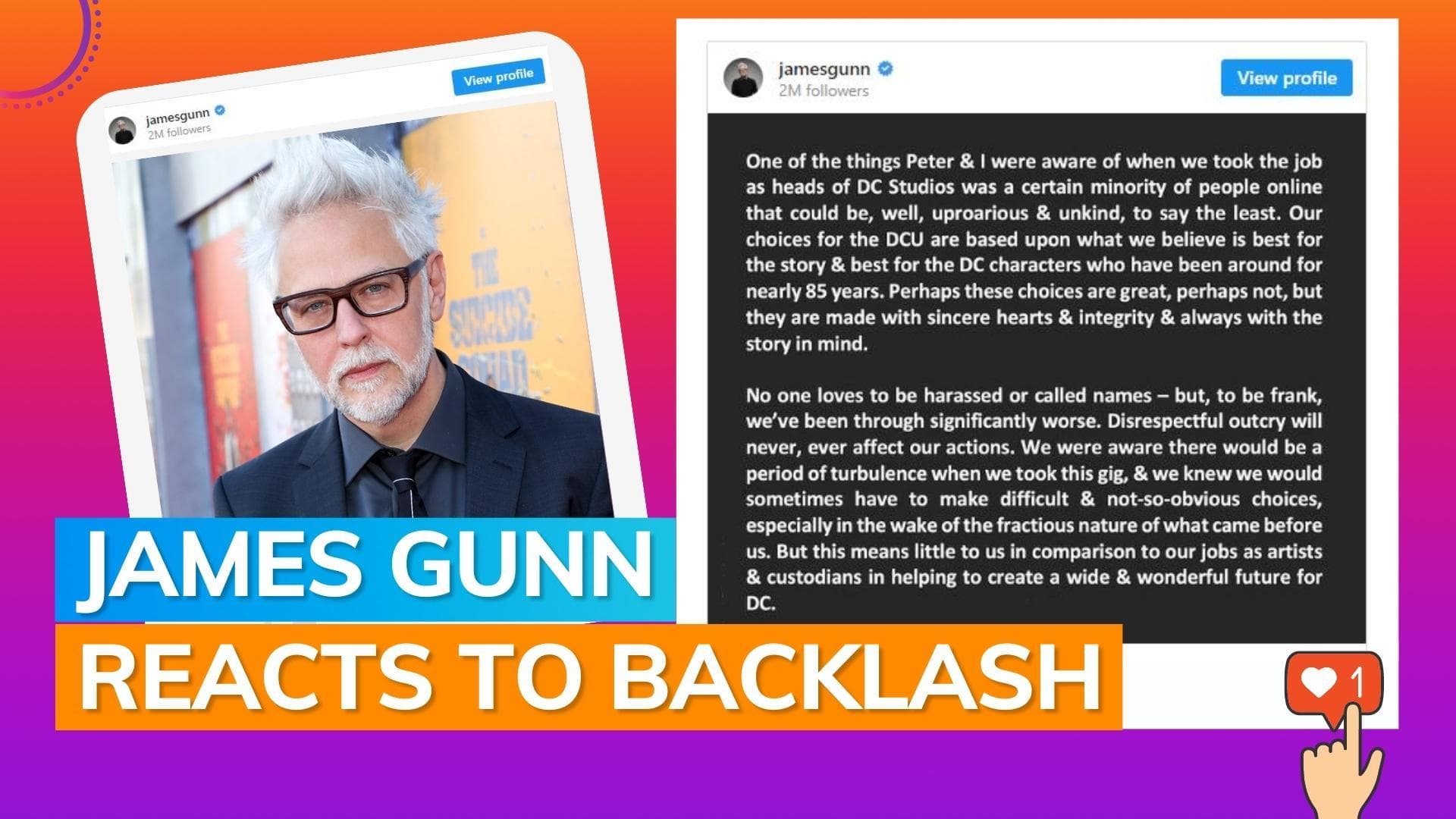 James Gunn breaks his silence on Henry Cavill's exit from the 'Superman' franchise; here's what he said