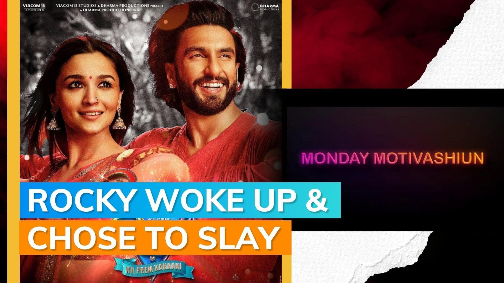 ‘Rocky Aur Rani Kii Prem Kahani’: Ranveer Singh gives ‘Monday Motivashiun’ in new video | Watch