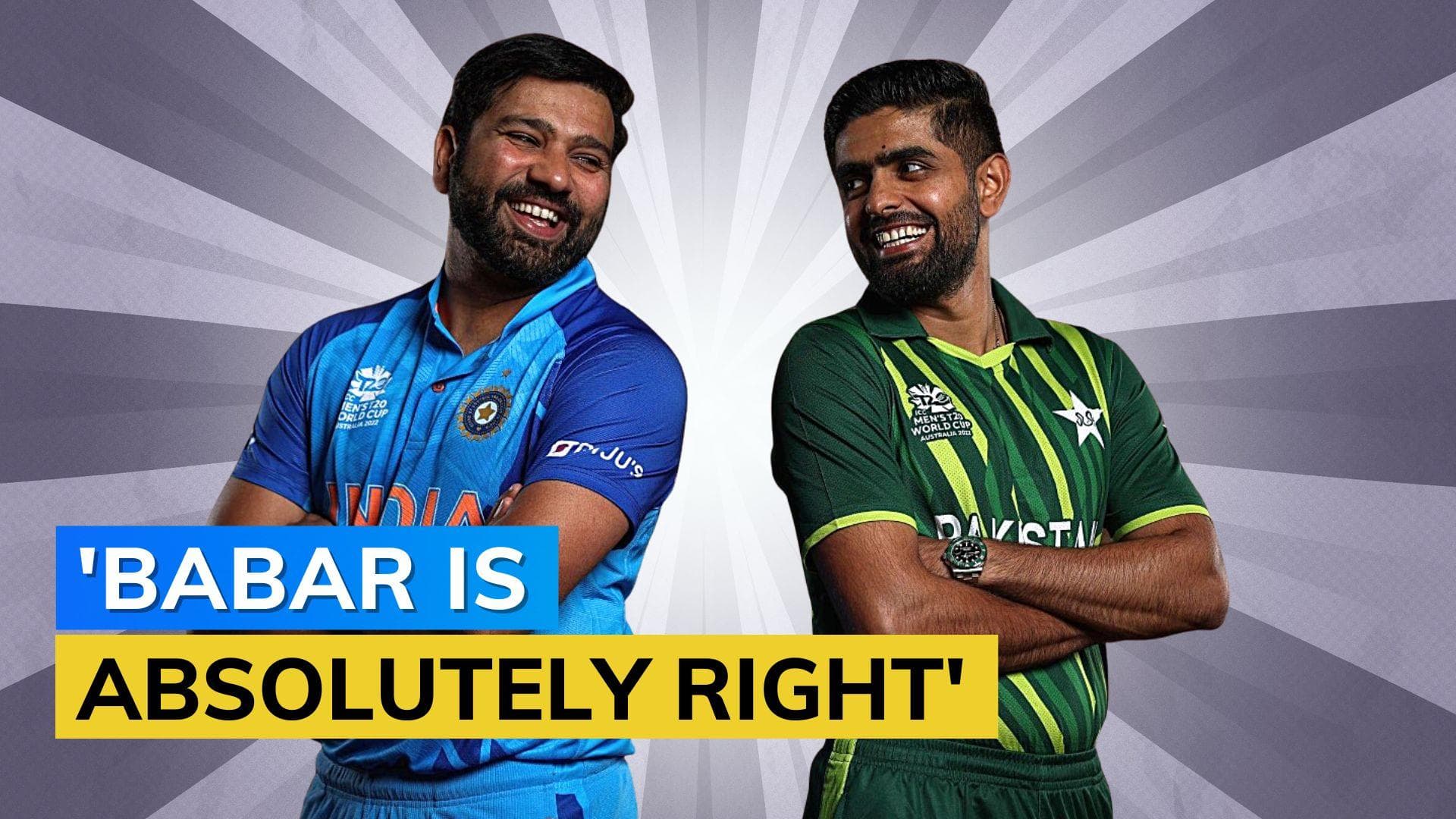 Rohit Sharma & Babar Azam reveal what India & Pakistan captains talk about