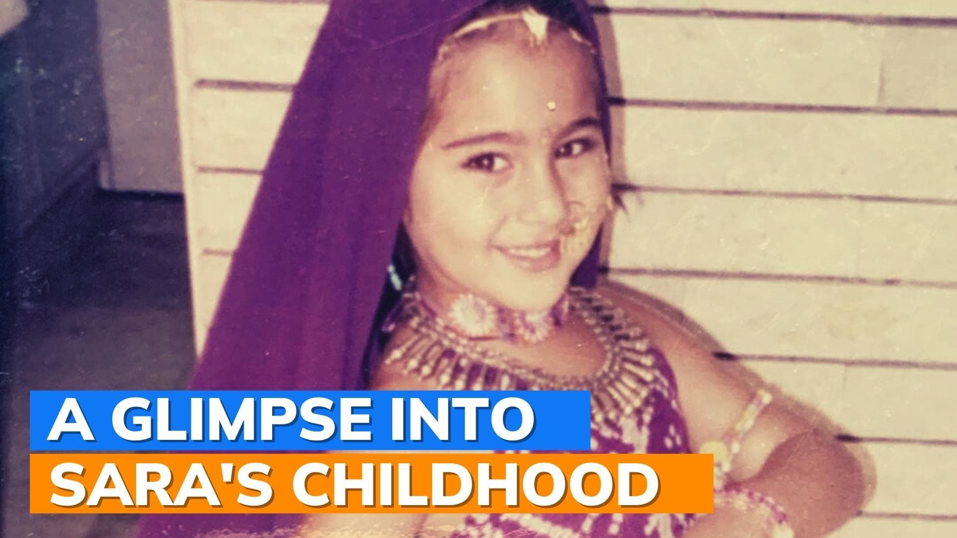 Here's a look at some of Sara Ali Khan's most treasured childhood pictures