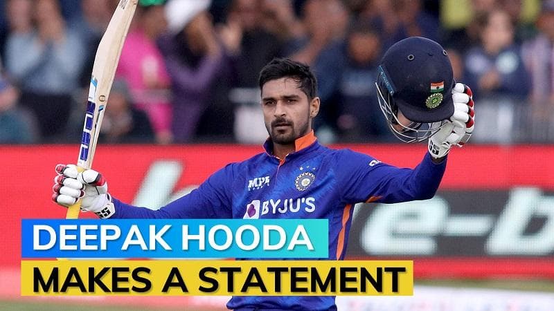 India vs Ireland 2nd T20: Deepak Hooda tames Ireland with his maiden T20I hundred