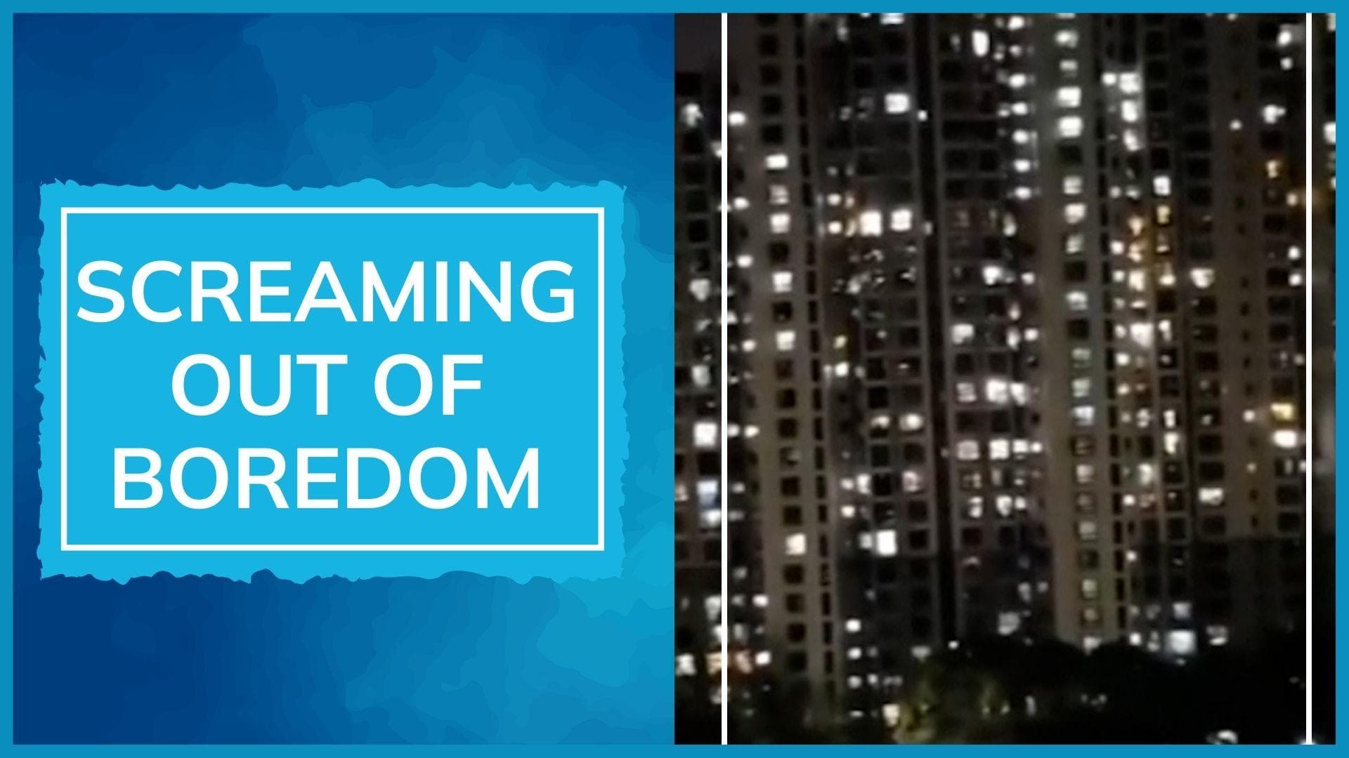 WATCH: Fed up with strict Covid curbs, Shanghai residents scream from buildings