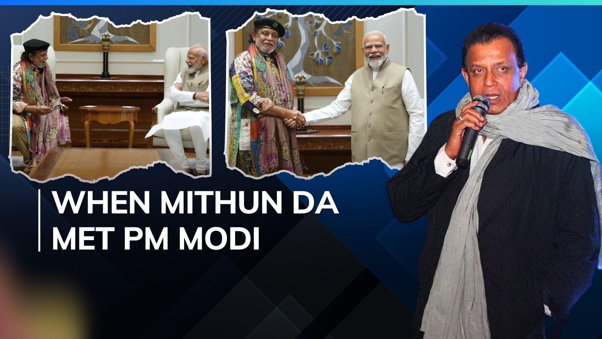 Mithun Chakraborty meets PM Modi after receiving Padma Bhushan, see pic 