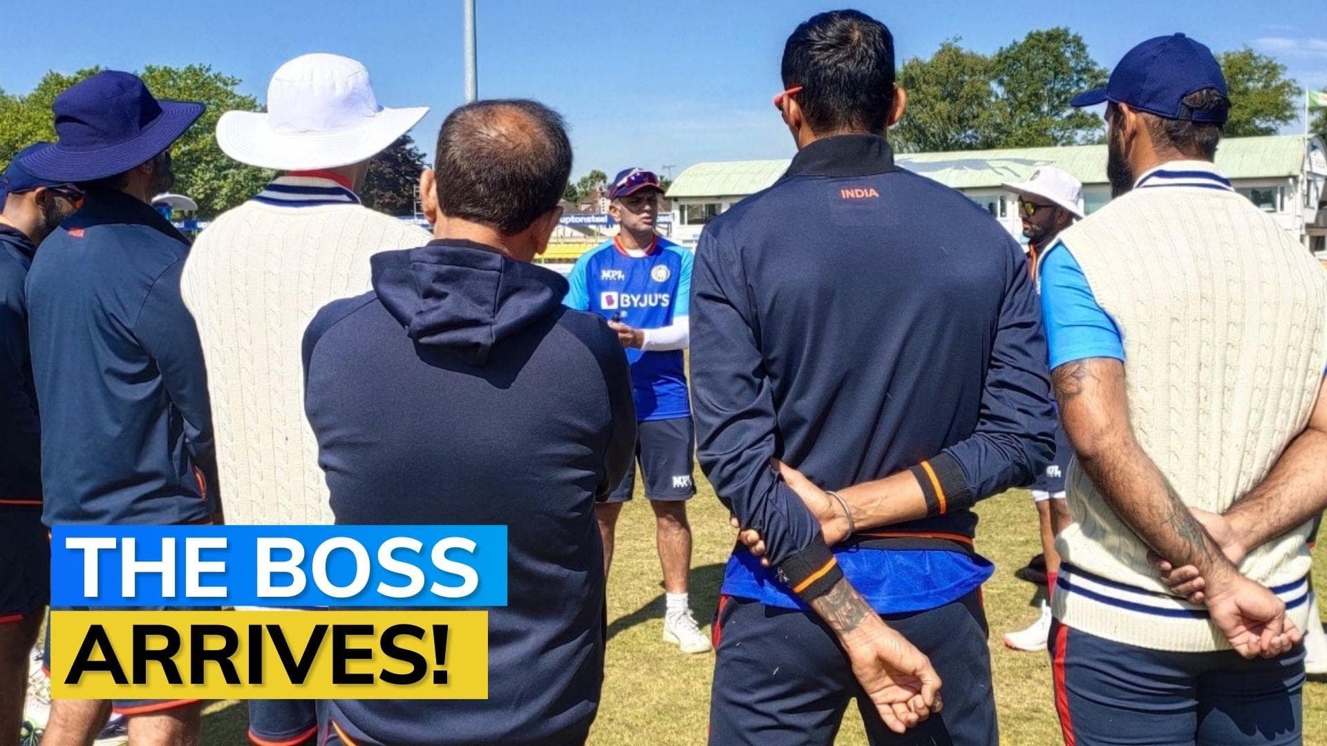 India tour of England: Head coach Rahul Dravid joins Test squad in Leicester