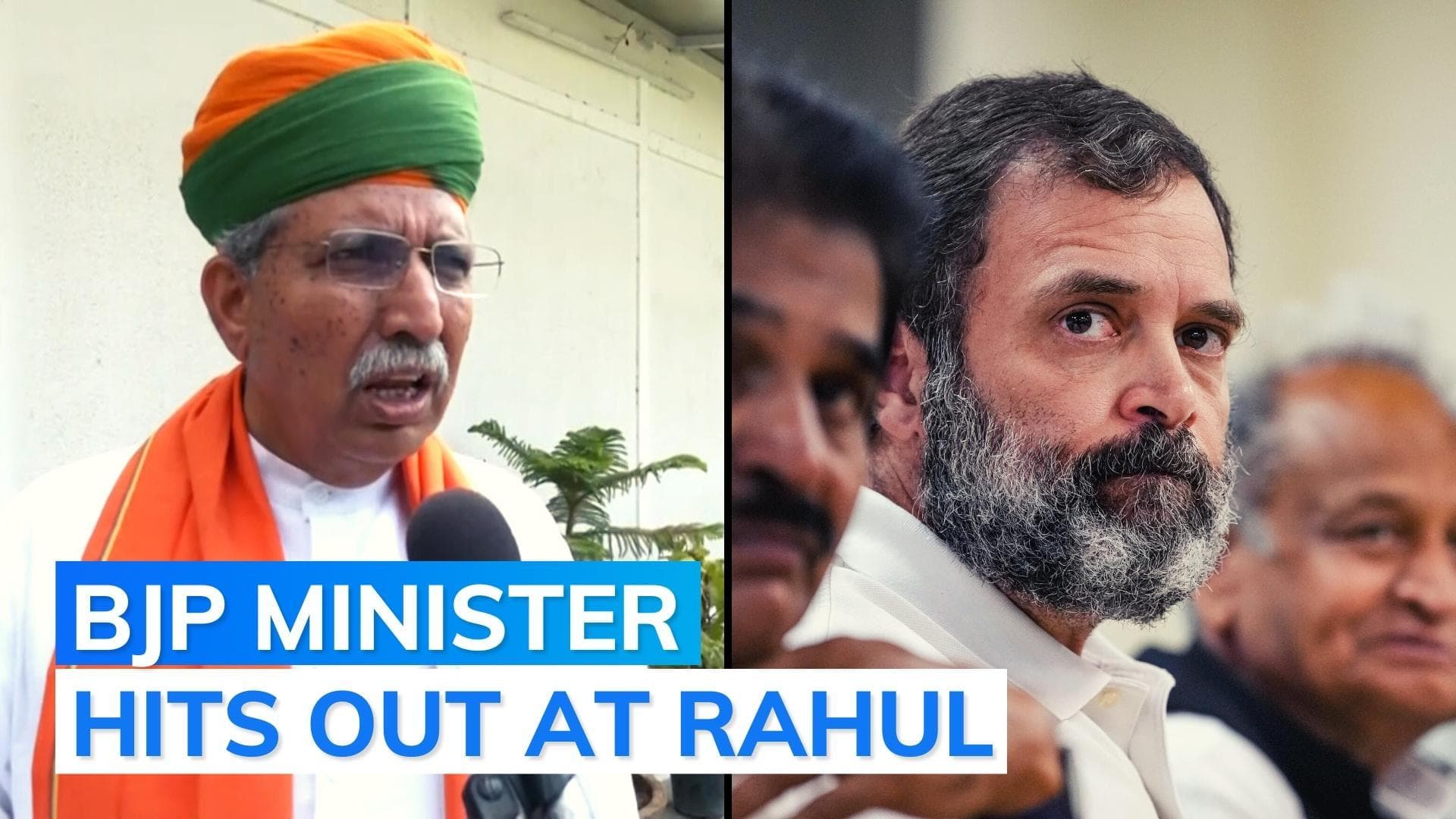 Rahul can speak because there is democracy: Union Minister Arjun Meghwal
