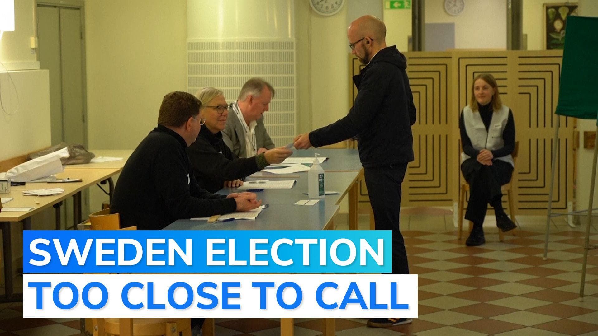 With no clear winner, Sweden in a limbo after vote, far-right party makes significant gains