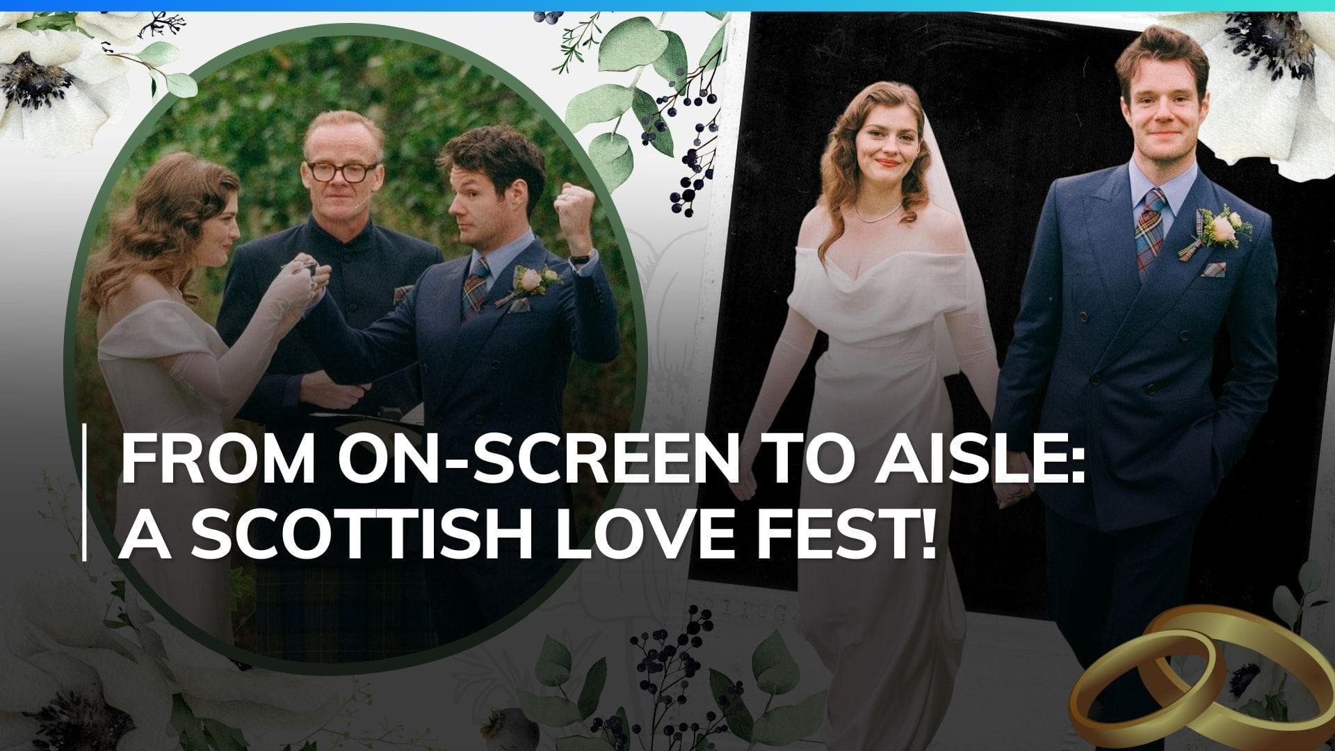 Sex Education Star Connor Swindells & Peaky Blinders Actor Amber Anderson Say 'I Do'; See Wedding Pics