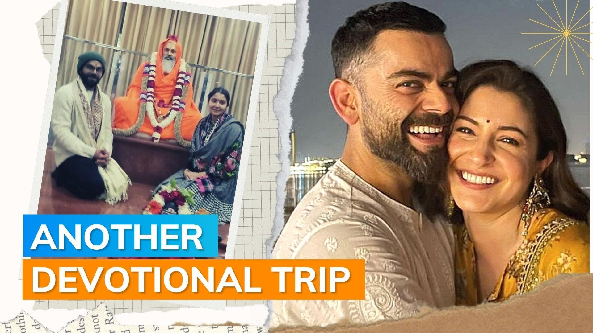 Anushka Sharma and Virat Kohli make a spiritual trip to Rishikesh; see pics
