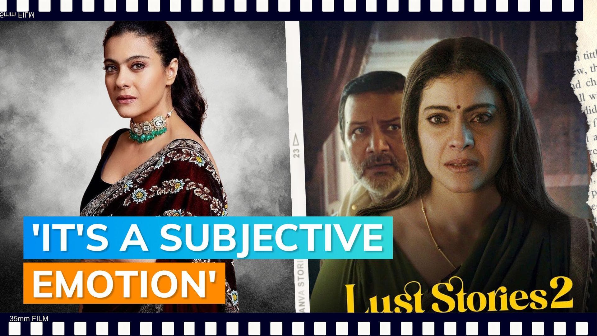 Kajol shares how she struggles to emote lust on screen; says she doesn’t have two things- ‘sexy & sharam'