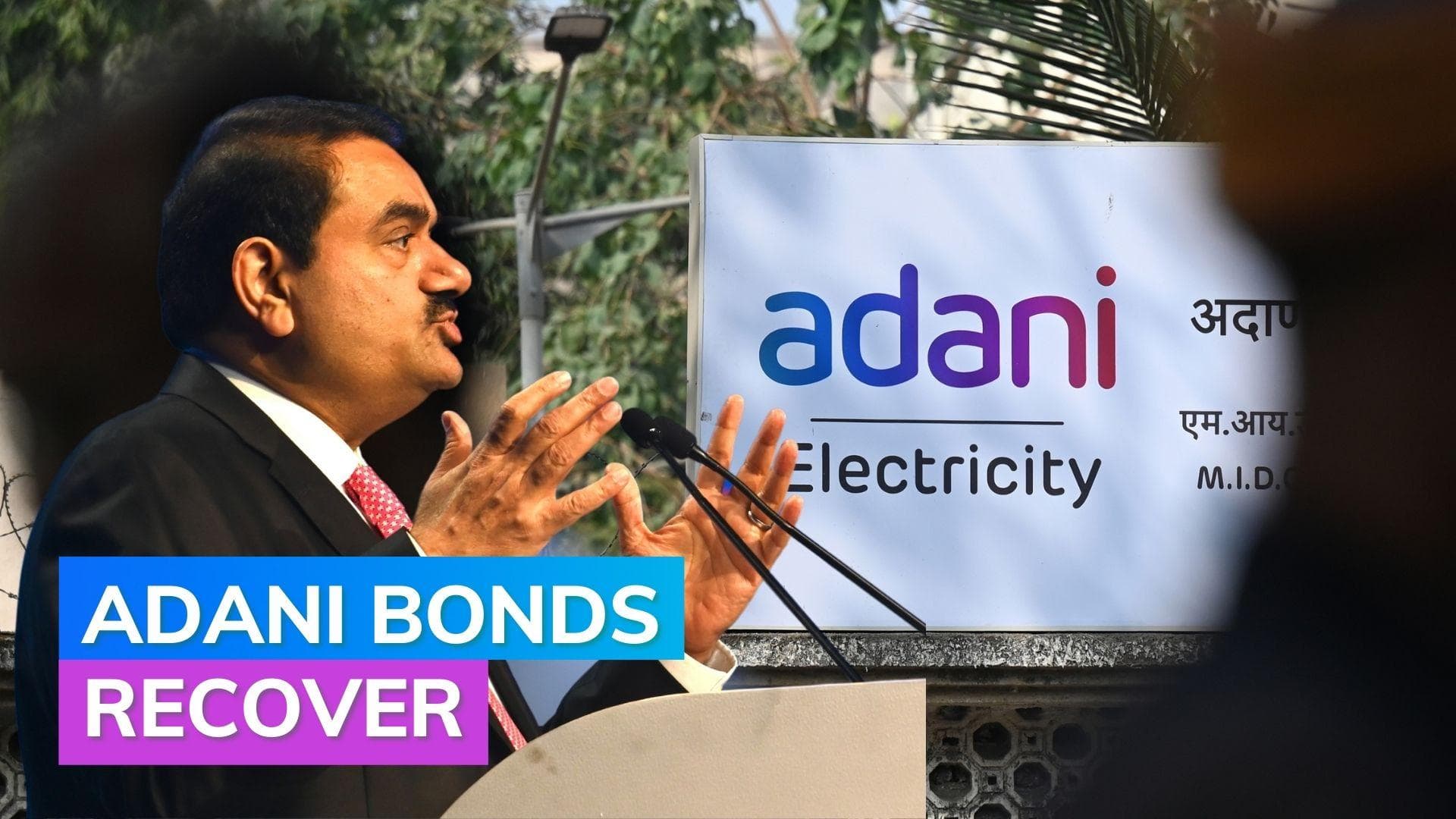 Adani bonds recover after plunging to distressed levels