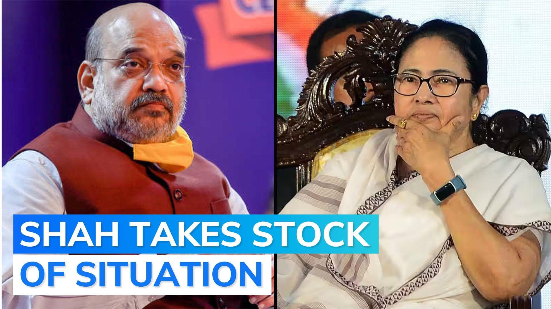 Home minister dials West Bengal Governor  CV Ananda Bose over Howrah clashes 