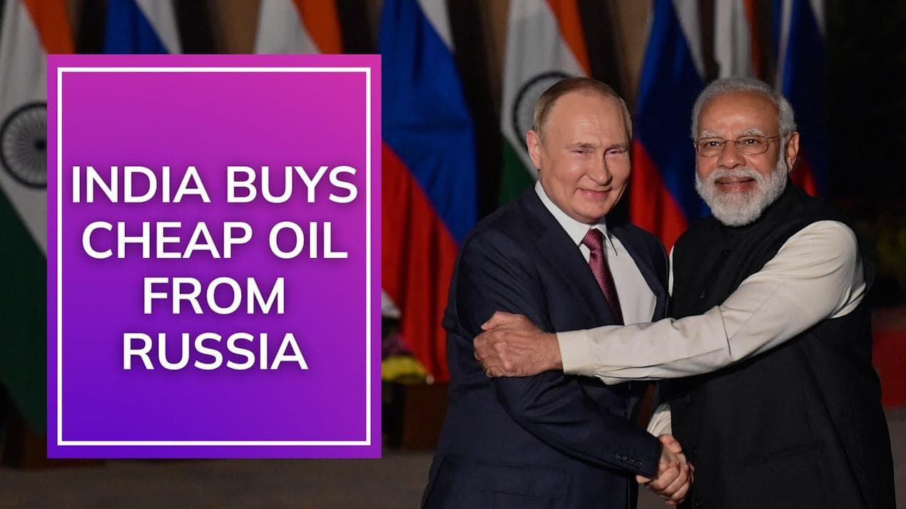 India buys Russia oil at 'huge discount', imports quadrupled
