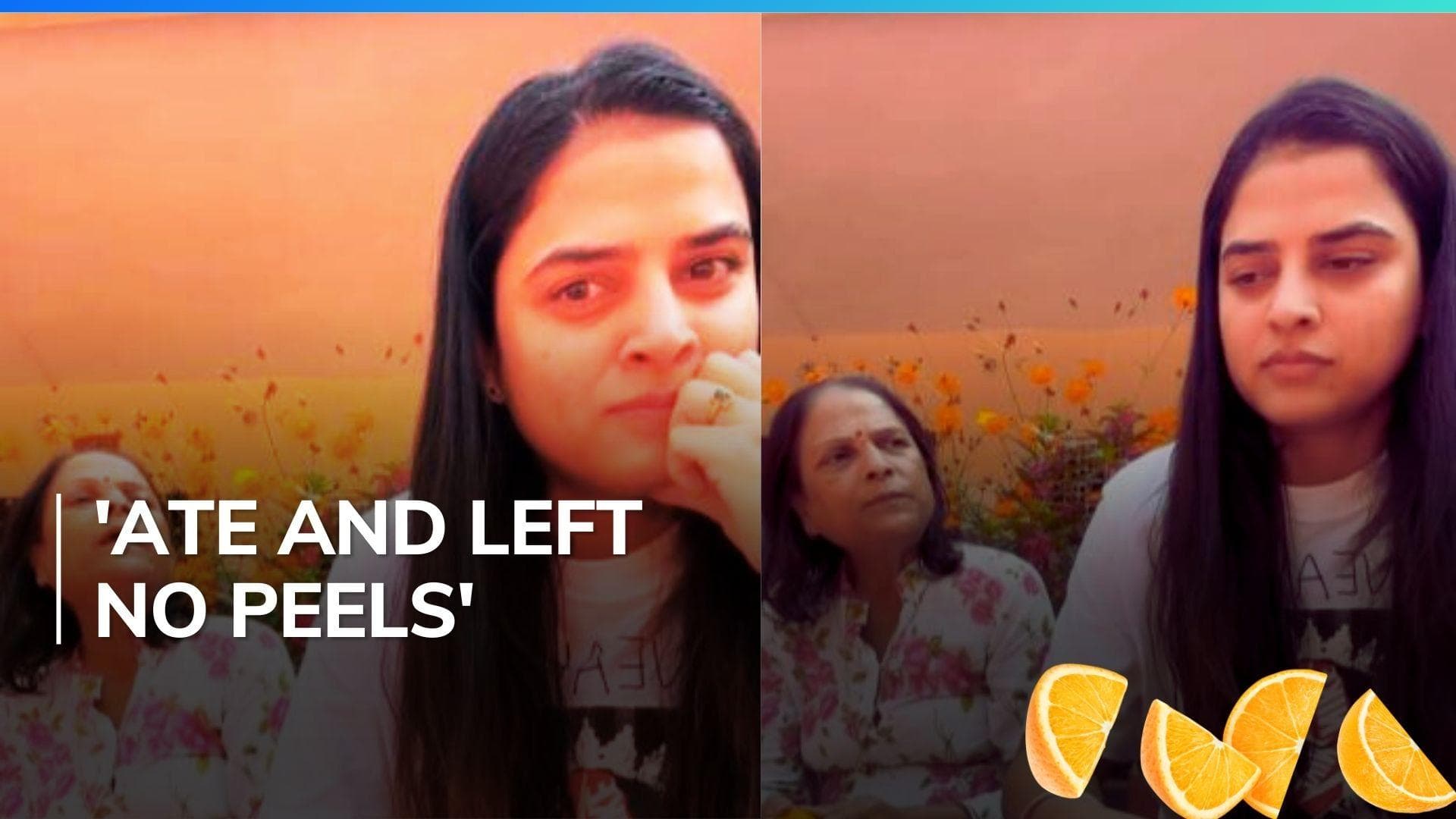 Mother's reaction to viral orange peel theory will make you go ROFL | Watch