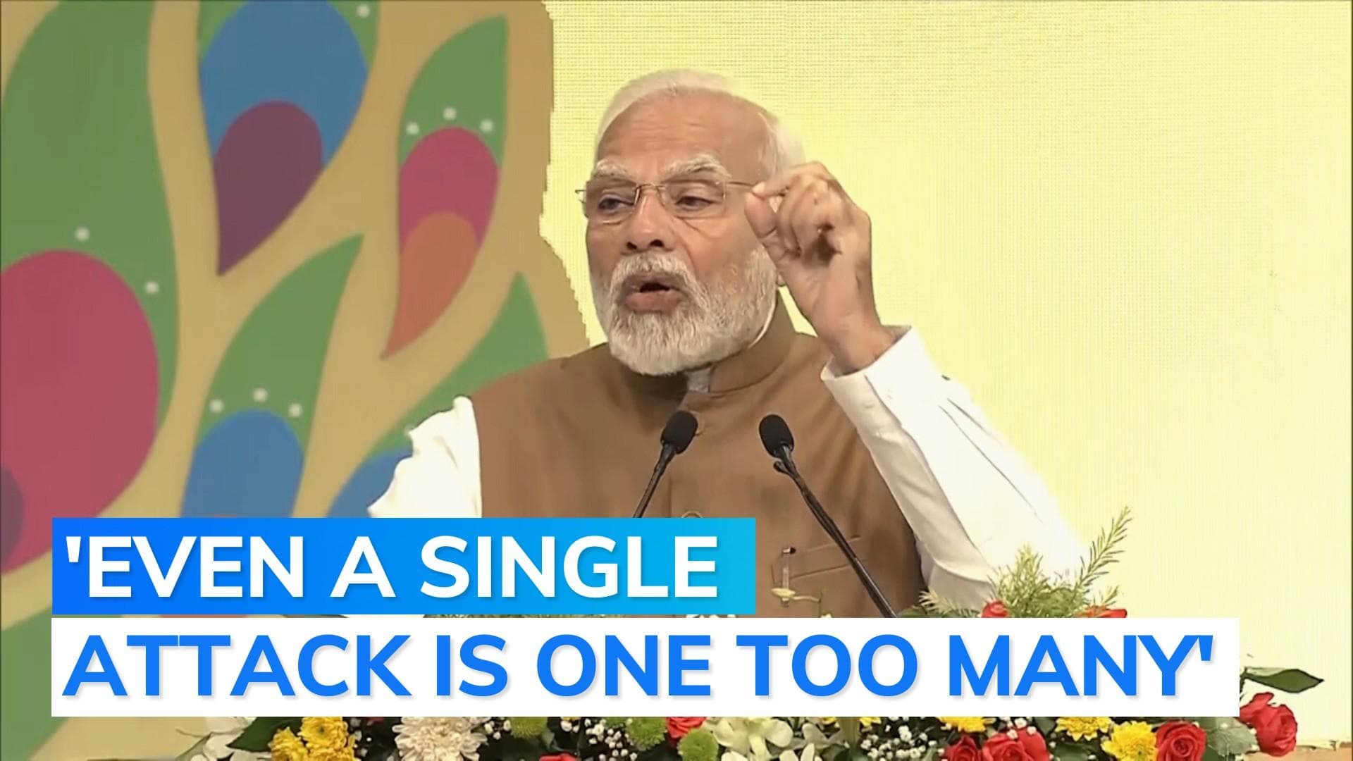 'Some countries...': PM Modi's indirect swipe at Pakistan | Anti-terror conference 