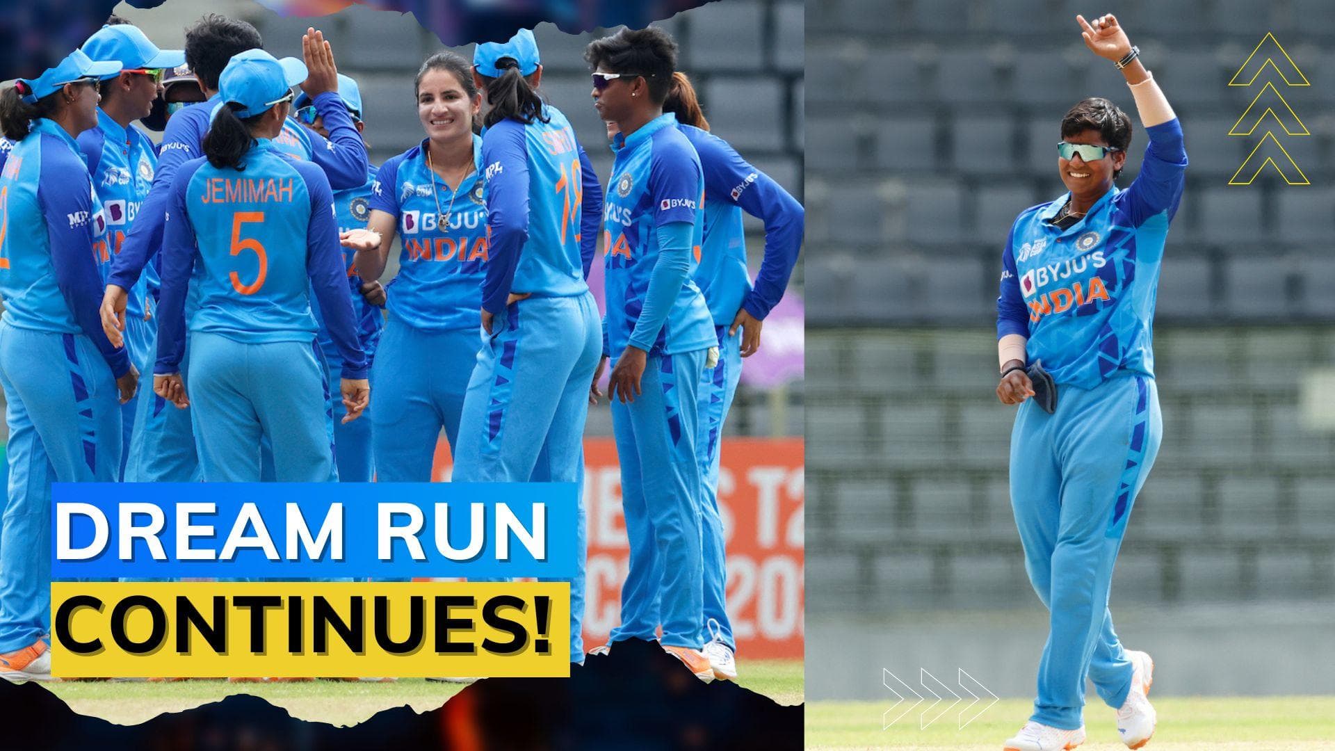 Women's Asia Cup 2022: India beat Thailand by 74 runs to reach final
