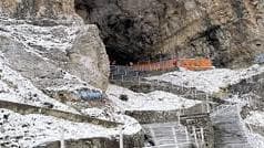 VIDEO: अमरनाथ से गुलमर्ग तक... सीजन की पहली बर्फबारी के बाद चांदी सी चमकने लगी जम्मू-कश्मीर की चोटियां