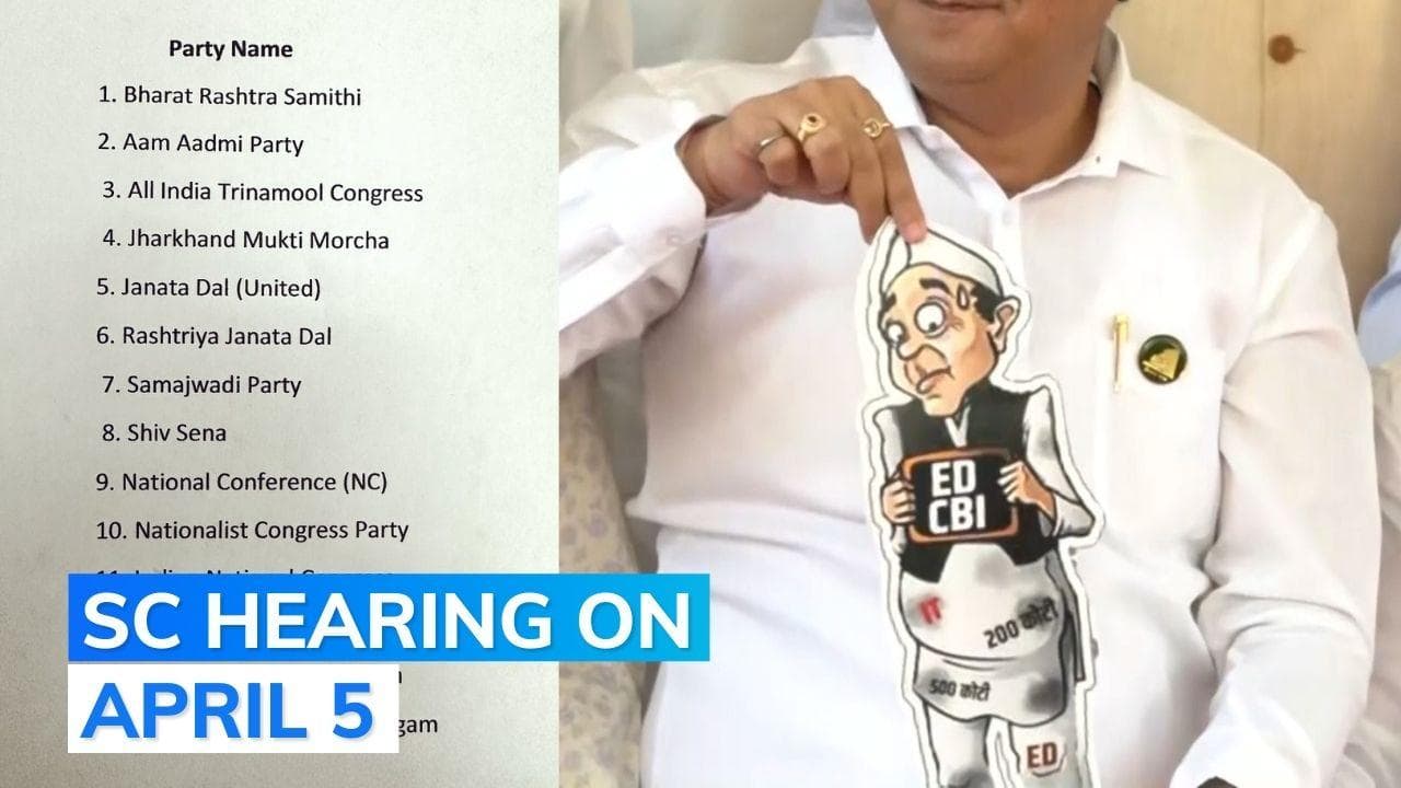 14 Opposition parties move SC over 'arbitrary use' of CBI, ED 