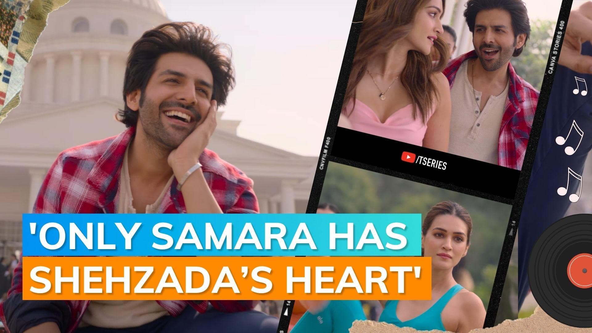 ‘Shehzada’ song ‘Mere Sawaal Ka’: Kartik Aaryan-Kriti Sanon’s track is about first love