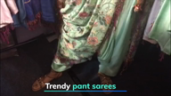 Trendy pant sarees are here to stay