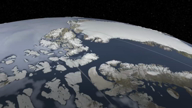 ग्रीनलैंड के बर्फीले इलाके में नासा को मिला क्रेटर 
