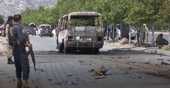 Bus bomb kills 5 in Afghanistan 