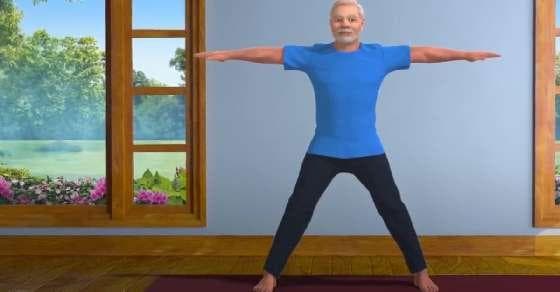 An 'animated' PM and the benefits of Yoga! 