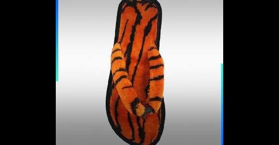 Bhains ki aankh slippers now on Amazon 