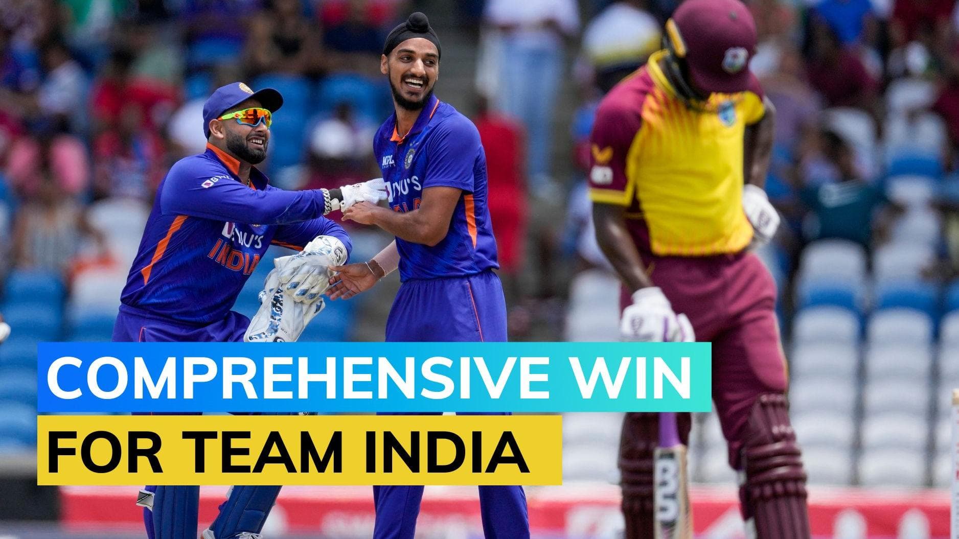 India Vs West Indies: Rohit, Karthik shine as Men in Blue demolish hosts