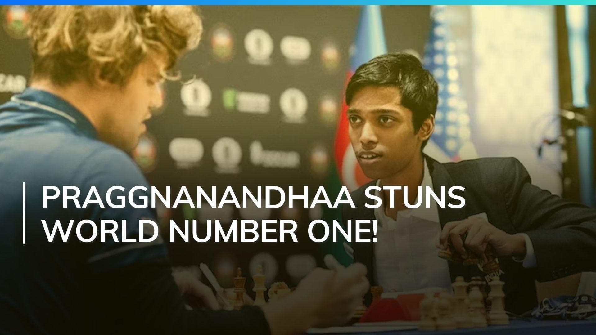 Praggnanandhaa claims maiden classical win over Carlsen, takes sole lead