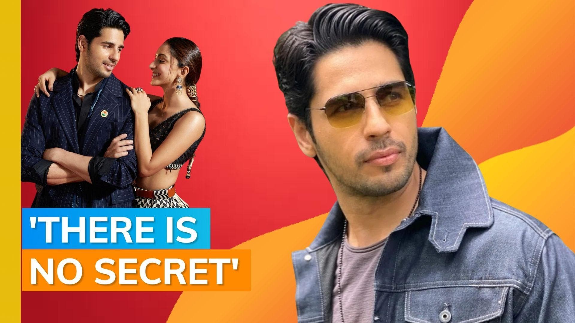 Sidharth Malhotra on marriage rumours with Kiara Advani: 'it would be very difficult to keep it a secret'