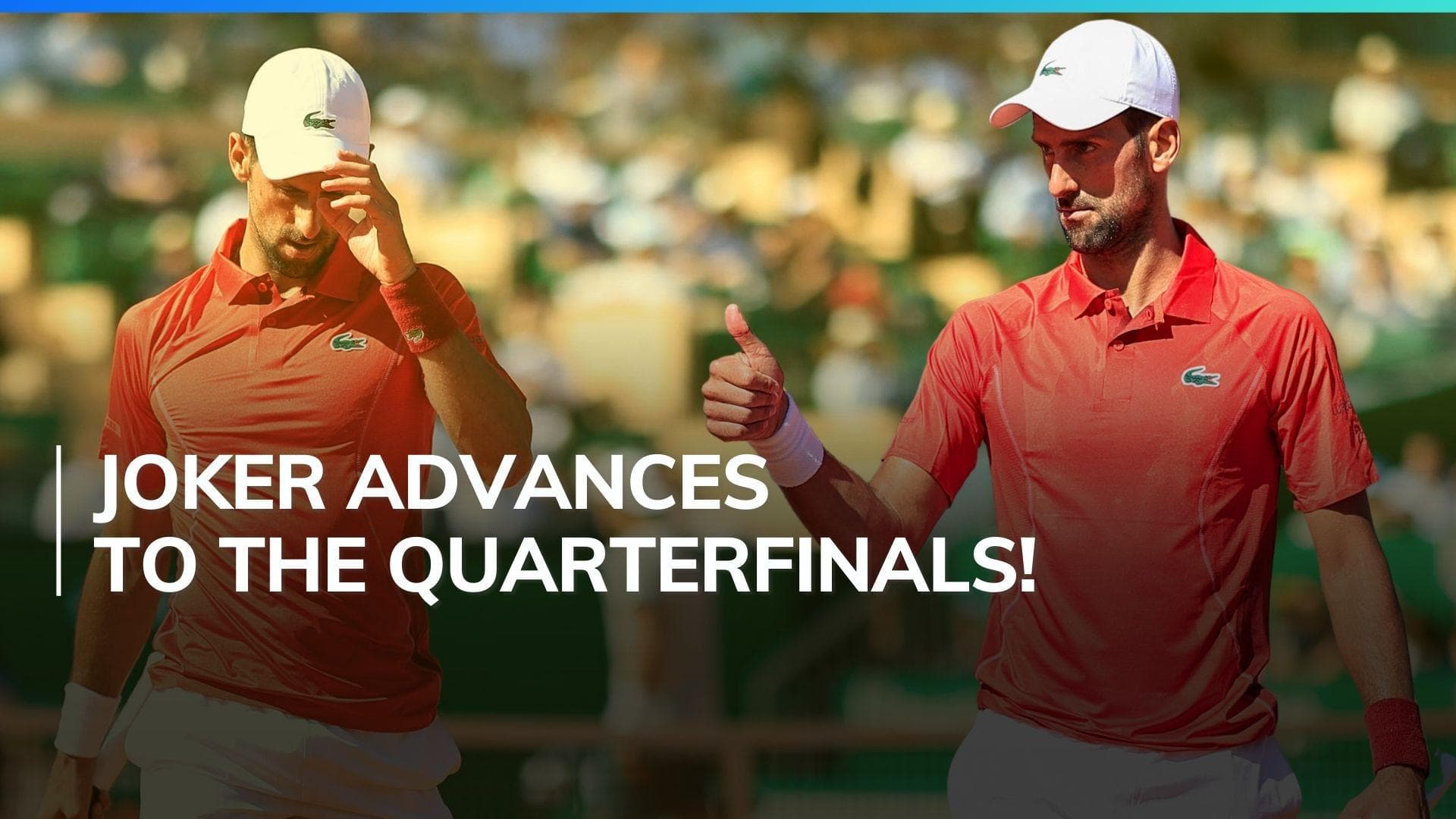  Djokovic takes revenge over Musetti at Monte Carlo Masters, Medvedev loses to Khachanov