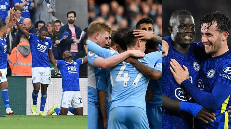 Premier League: Manchester United go down to Leicester, City and Chelsea win