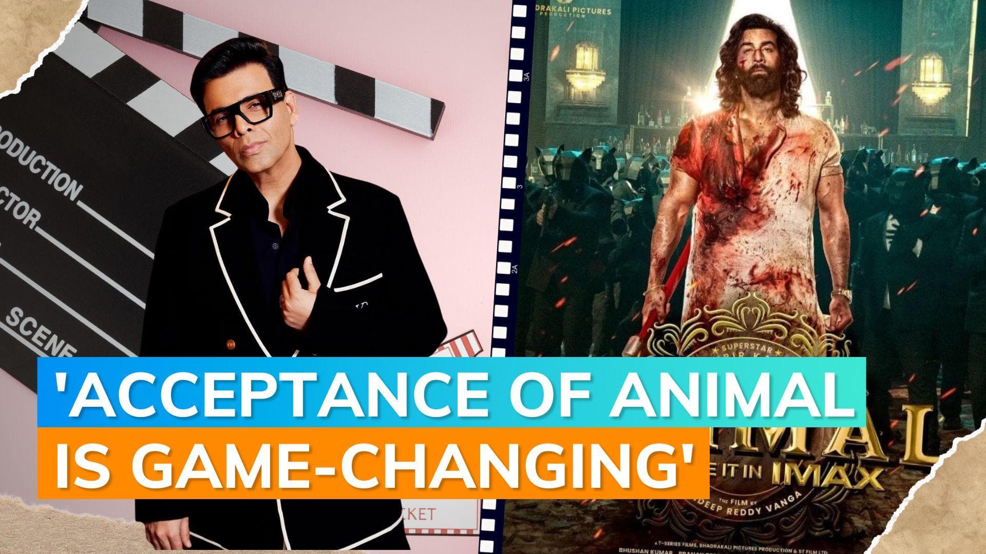 Karan Johar calls ‘Animal’ the year’s best film; shares he watched it twice: 'I had tears in my eyes...'