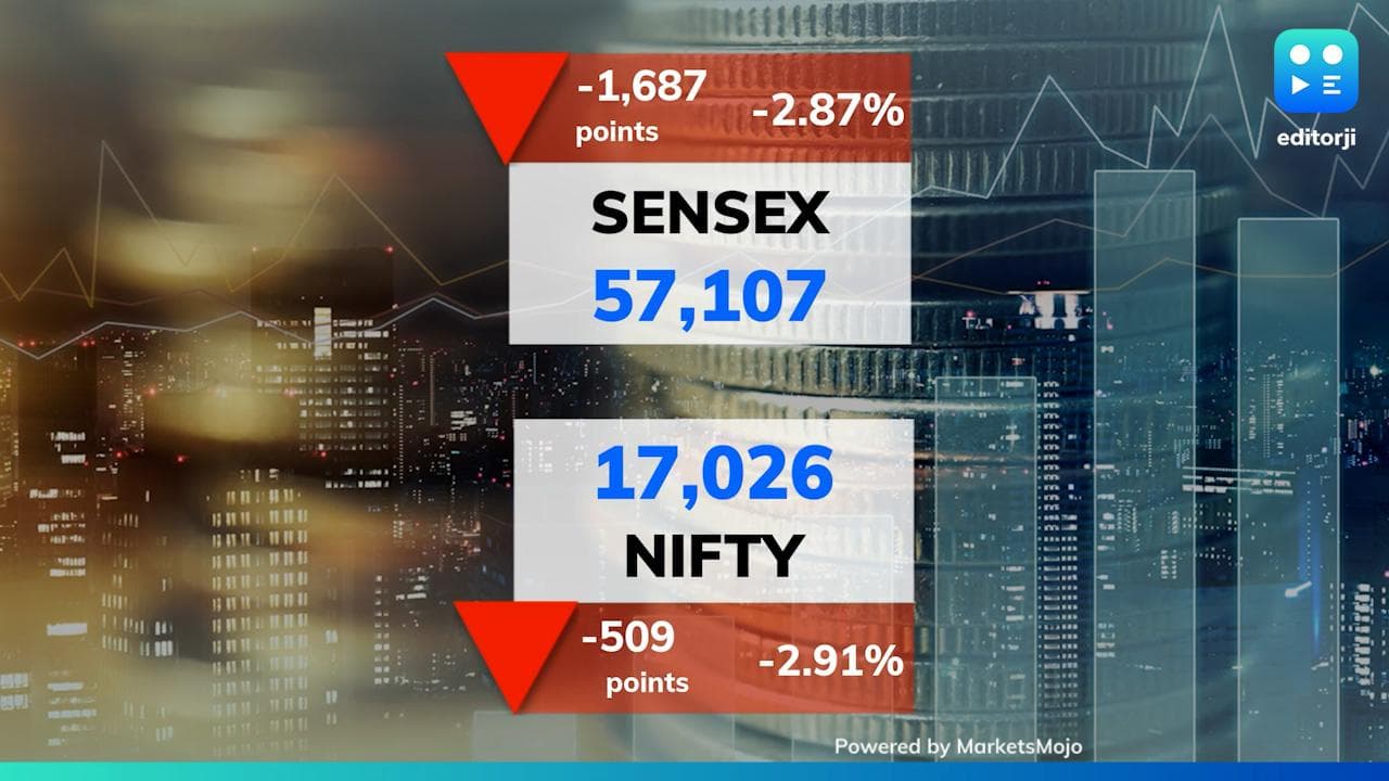 Corona Effect On Market: भारतीय शेयर बाजार पर फूटा कोरोना 'बम', निवेशकों के 7.35 लाख करोड़ रु स्वाहा
