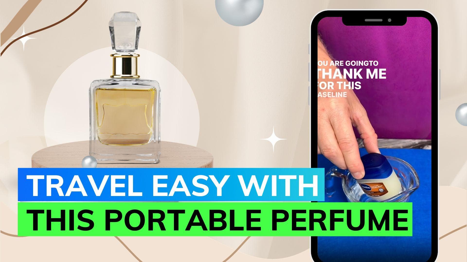 This DIY easy to carry perfume hack is a must try; learn the trick here
