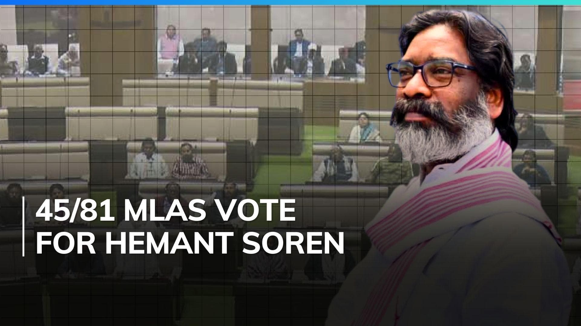 Out on bail in alleged land scam, Hemant Soren wins trust vote in Jharkhand Assembly