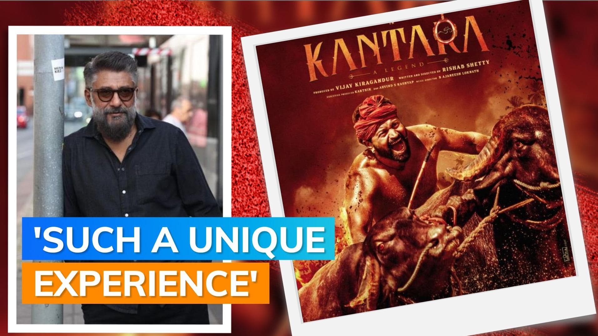 Vivek Agnihotri shares reaction video on 'Kantara'; calls it a 'masterpiece'