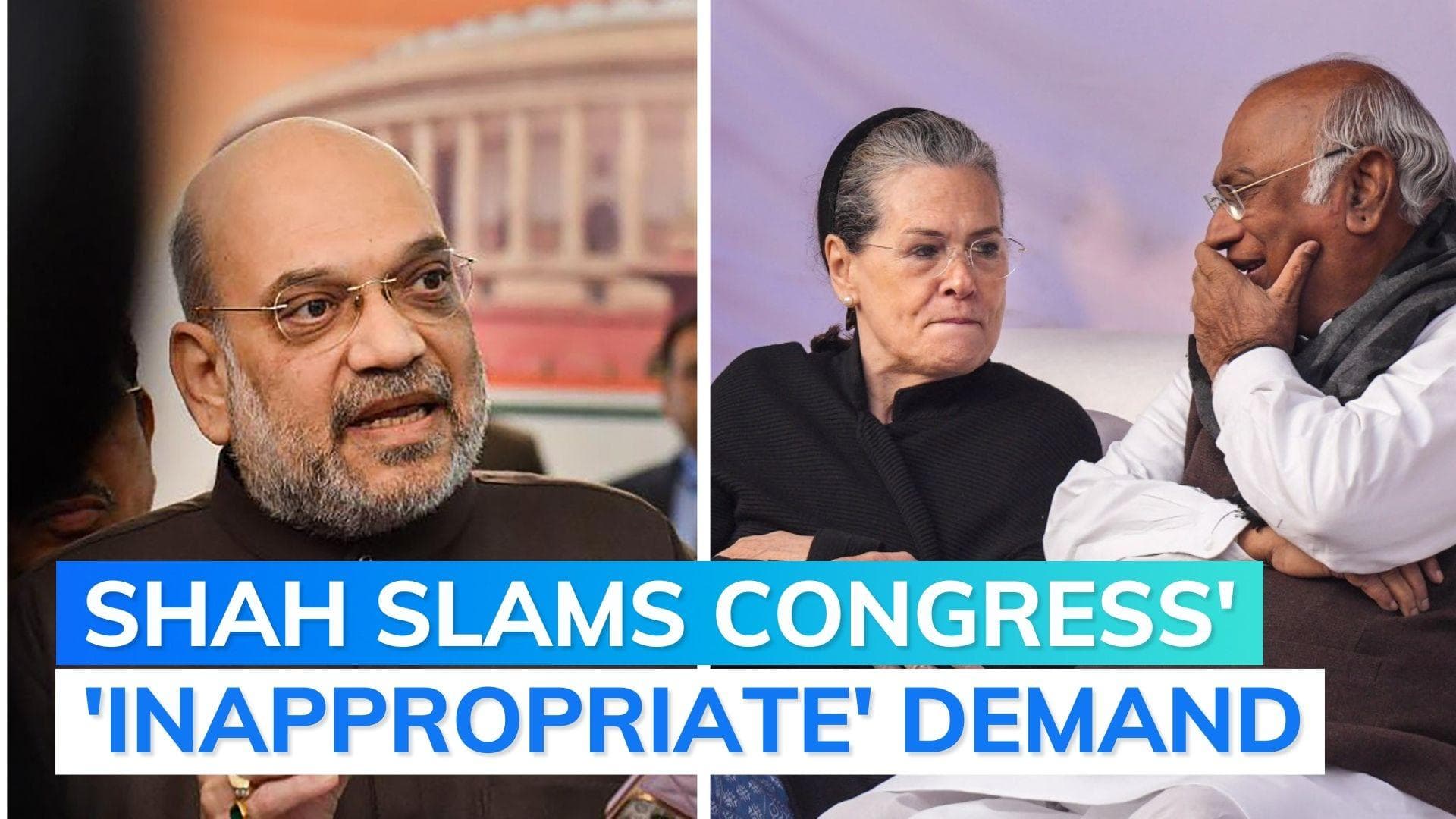 India-China Tawang clash | Amit Shah condemns Opposition ruckus, accuses Congress of hidden agenda