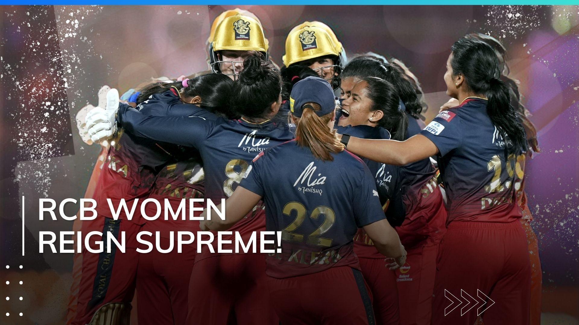 WPL 2024 Final: Royal Challengers Bangalore prevail over DC to win maiden title