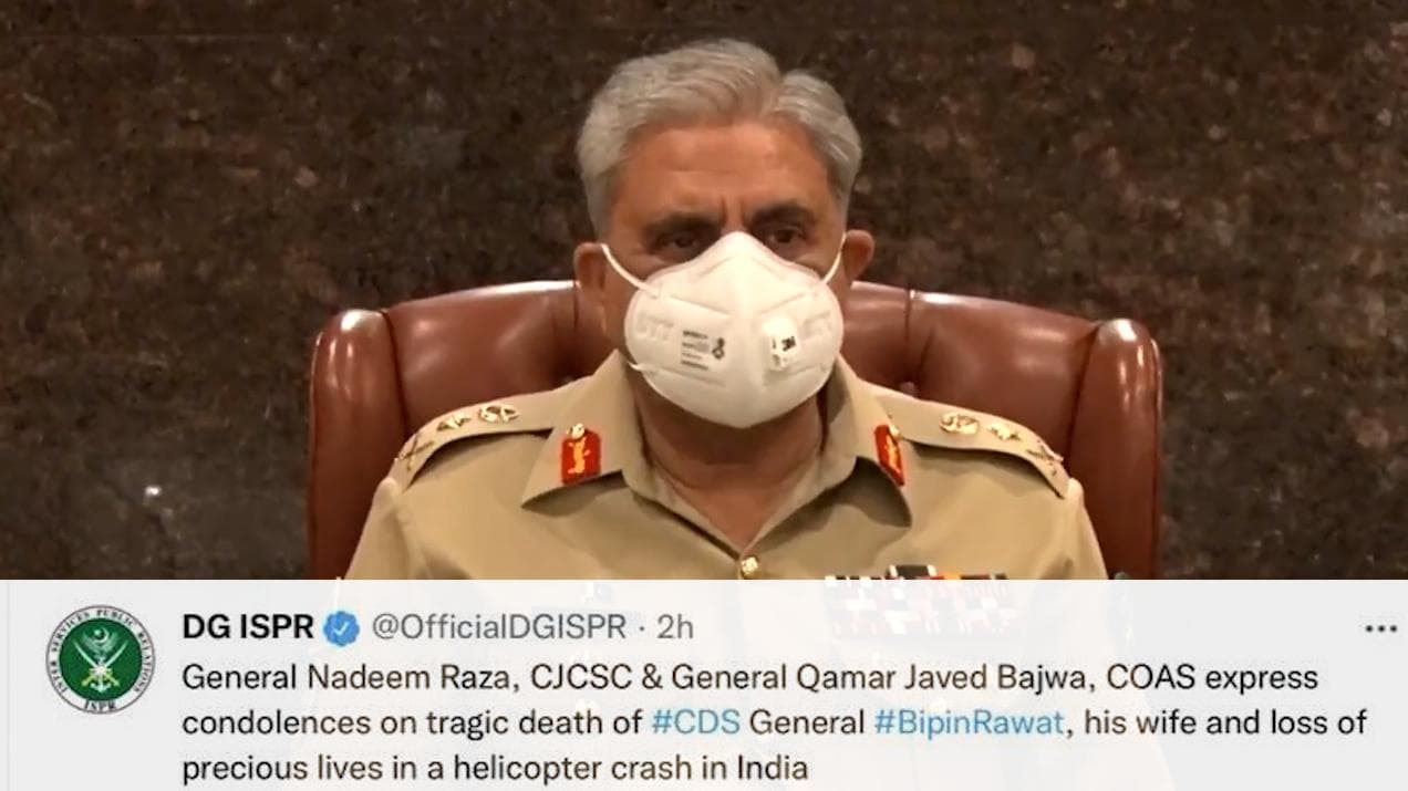 'Tragic death': Pakistan's top military brass condoles death of Gen Bipin Rawat