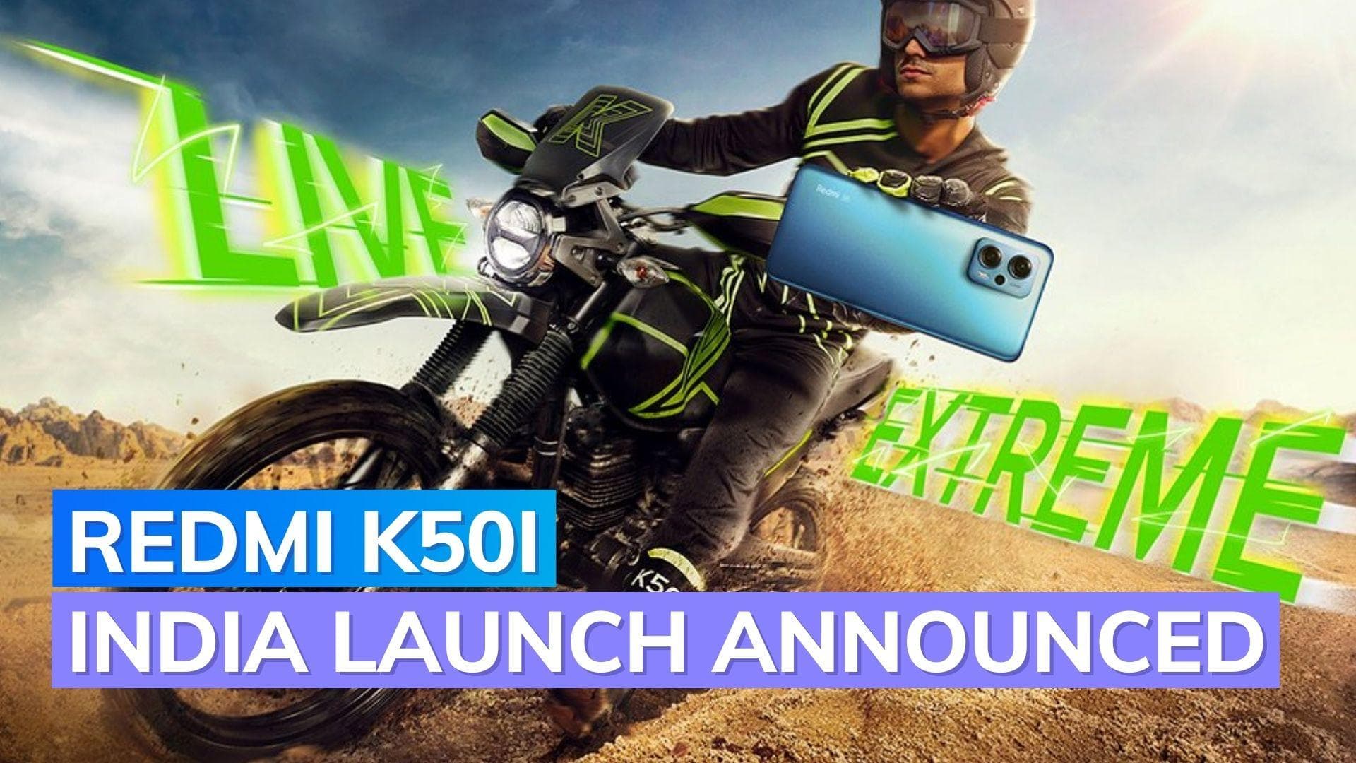 Redmi K50i India launch confirmed on July 20