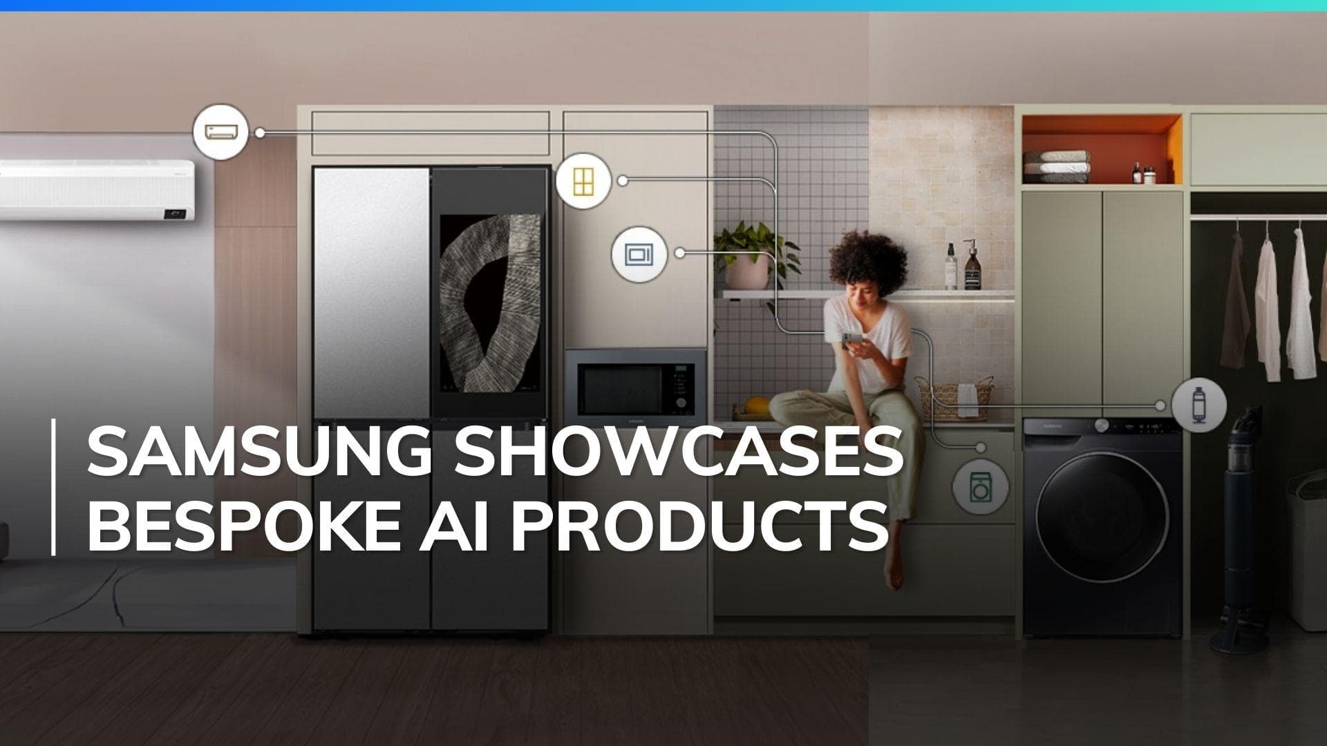 Samsung launches Bespoke AI, a new generation of smart appliances like microwave and washing machine 