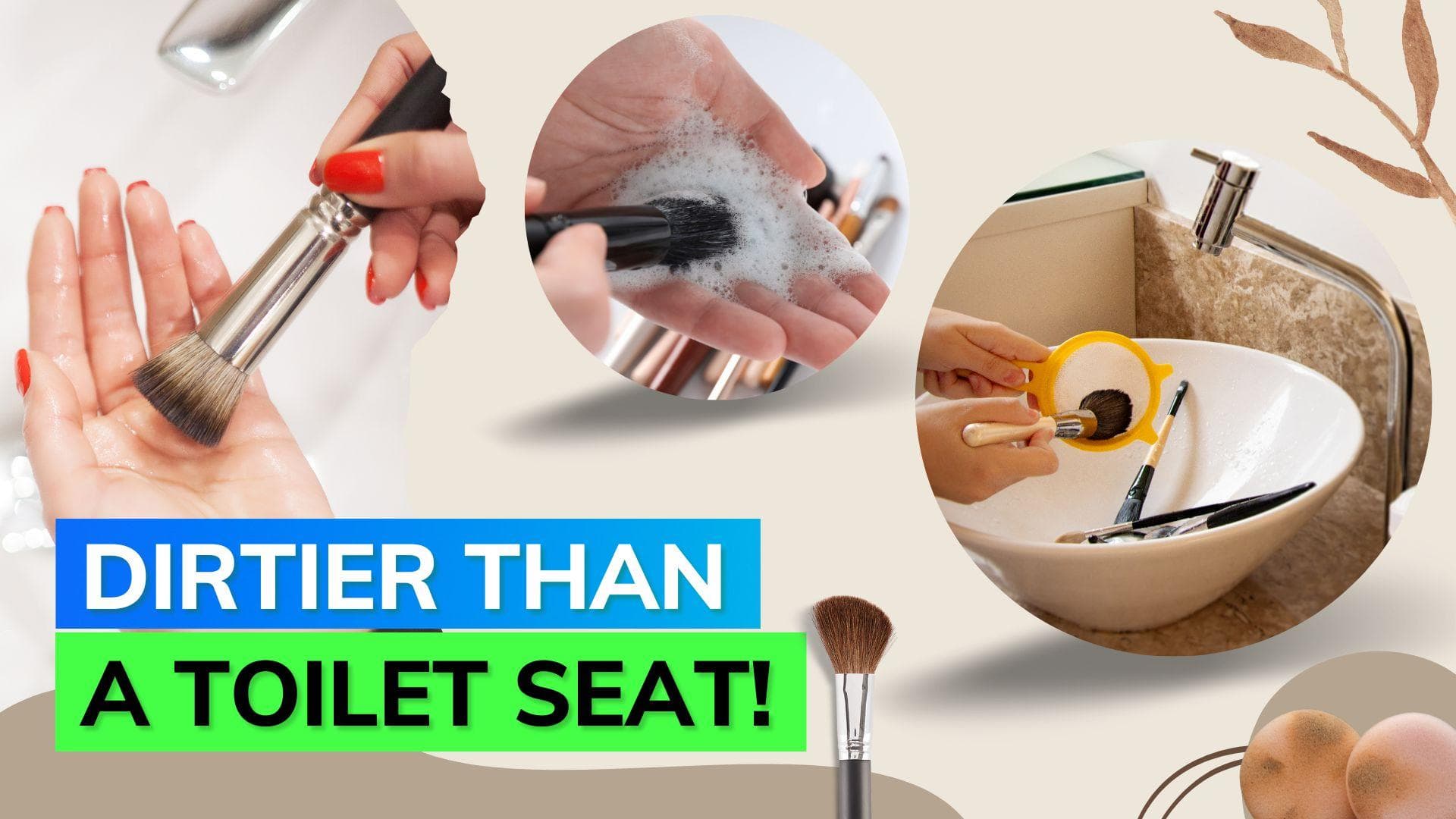 Study reveals why you need to wash your makeup brushes more often than you think 