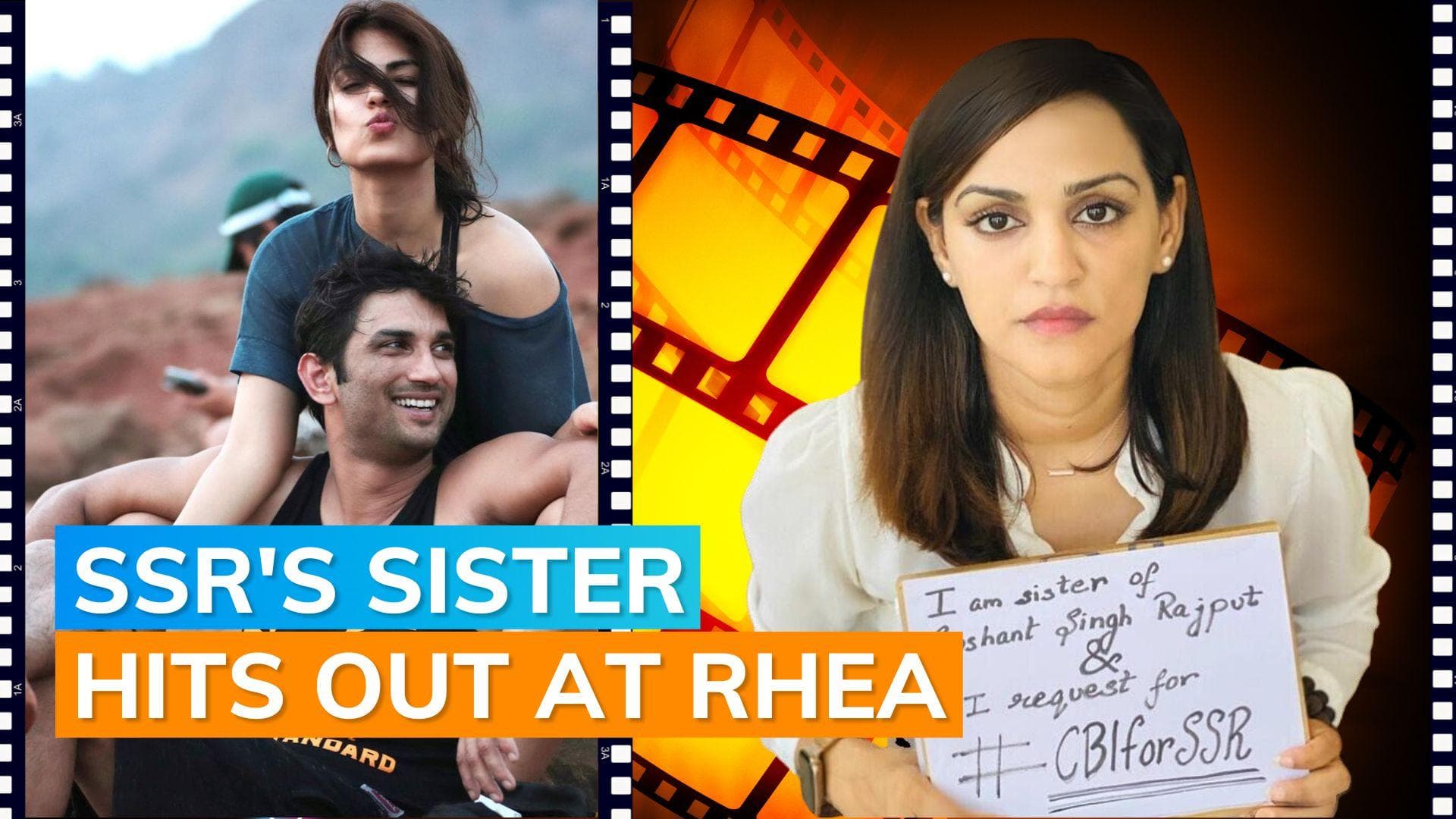 After Rhea Chakraborty’s statement on Sushant Singh Rajput’s mental health, his sister posts cryptic note