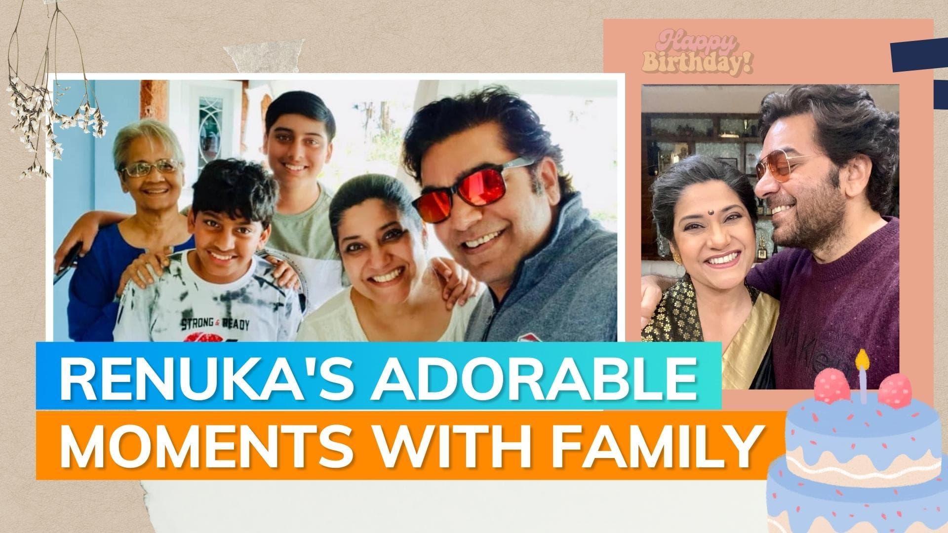 Happy Birthday, Renuka Shahane: Here are some adorable pictures and video of the actor